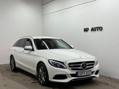 Vit Begagnad 2016 Mercedes C220 Avantgarde Kombi | 179 900 kr (Bra pris)
