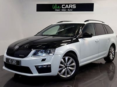 begagnad Skoda Octavia Combi RS 2.0 TDI Drag D-Värm GPS B-Kam 184hk