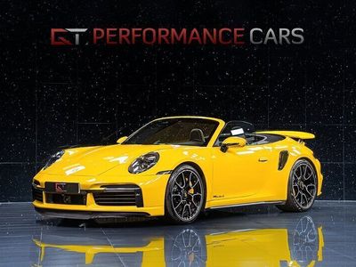 begagnad Porsche 911 Turbo S Cabriolet 992 Cab Keramiska 18-vägs Burmester 360° 2020, Personbil