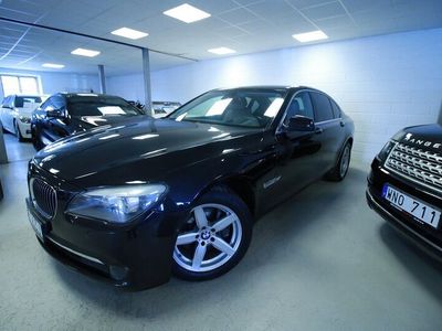 Begagnad BMW 740 306 HK (225 kW) 2010 Svart Sedan