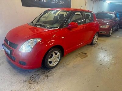 Röd Begagnad 2007 Suzuki Swift | 39 900 kr (Marknadspris)