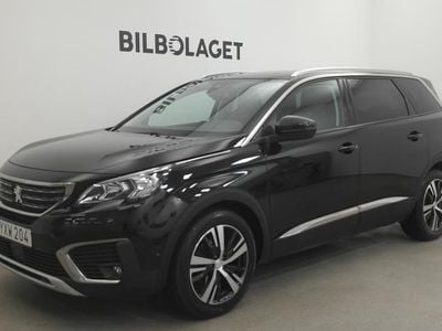Svart Begagnad 2017 Peugeot 5008 SUV | 239 800 kr (Marknadspris)