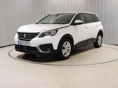 Begagnad Peugeot 5008 131 HK (96 kW) 2019 Vit Minibuss