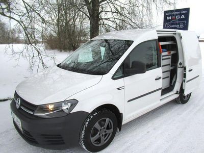 Begagnad VW Caddy 102 HK (75 kW) 2019 Vit Minibuss