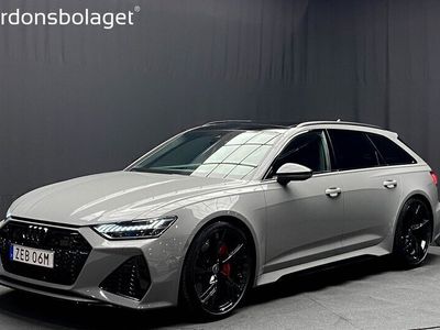 begagnad Audi RS6 Avant 600HK Keramiska/Pano/Night Vision/HUD/MOMS