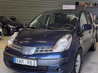 Begagnad Nissan Note 110 HK (80 kW) 2006 Blå Halvkombi