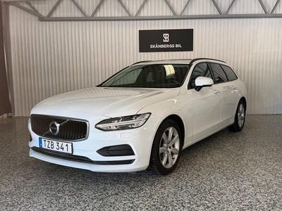Begagnad Volvo V90 Kinetic 150 HK (110 kW) 2018 Vit Kombi