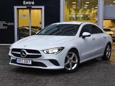 Begagnad Mercedes CLA200 Premium 164 HK (120 kW) 2020 Vit Sportkupé