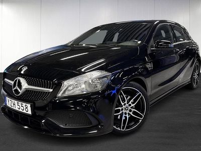 Svart Begagnad 2017 Mercedes A180 Style Halvkombi | 179 900 kr (Marknadspris)