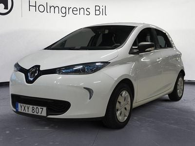 Begagnad Renault Zoe Life 67 kW (92 HK) 2018 Vit Halvkombi
