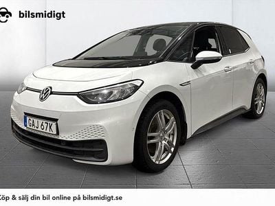 Begagnad VW ID.3 Comfortline 150 kW (204 HK) 2023 Vit Halvkombi
