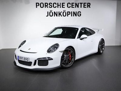Begagnad Porsche 911 GT3 476 HK (350 kW) 2014 Vit Sportkupé