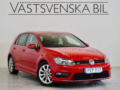 Röd Begagnad 2017 VW Golf VII R-line | 159 000 kr (Lite dyr)