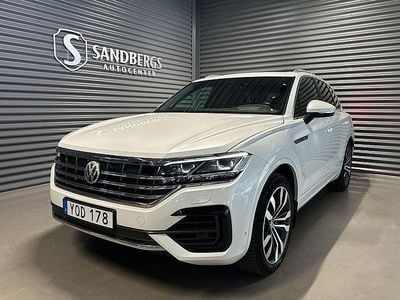 Begagnad VW Touareg R-line 286 HK (210 kW) 2018 Vit SUV