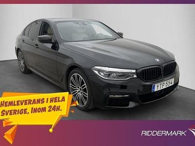 Begagnad BMW 540 M Sport 320 HK (235 kW) 2018 Svart Sedan