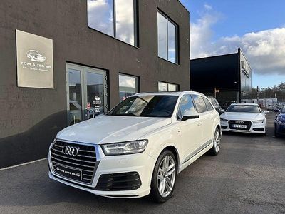 Begagnad Audi Q7 S-Line 272 HK (200 kW) 2016 Vit SUV