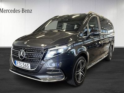 Grå Ny 2025 Mercedes V300 Minibuss | 961 730 kr (Superpris)