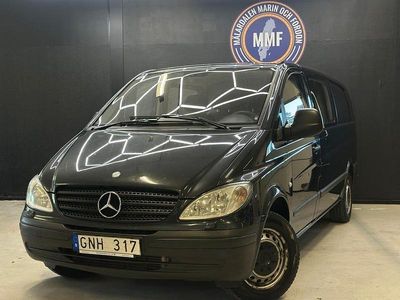 Svart Begagnad 2008 Mercedes Vito Van | 79 800 kr (Dyr)
