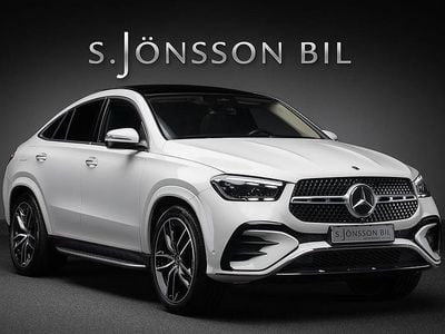 Vit Begagnad 2024 Mercedes GLE350 AMG Line Premium Sportkupé | 959 000 kr (Marknadspris)