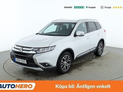 Vit Begagnad 2016 Mitsubishi Outlander Comfort Edition SUV | 184 000 kr (Lite dyr)