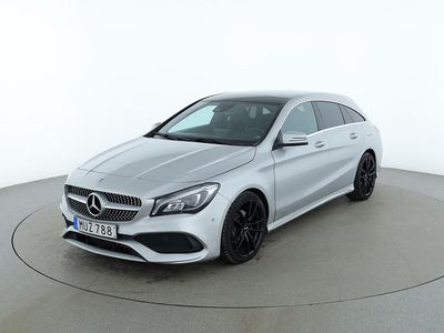 Silver Begagnad 2018 Mercedes CLA200 Shooting Brake AMG line Kombi | 203 000 kr