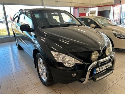 Svart Begagnad 2009 Ssangyong (KGM) Actyon Van | 68 000 kr