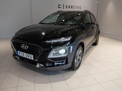 Begagnad Hyundai Kona Premium 141 HK (103 kW) 2019 Svart (phantom black metallic) SUV