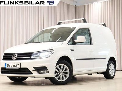 Vit Begagnad 2020 VW Caddy Minibuss | 149 875 kr (Marknadspris)