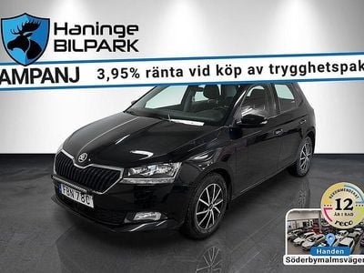 Begagnad Skoda Fabia Style 95 HK (69 kW) 2019 Svart Halvkombi