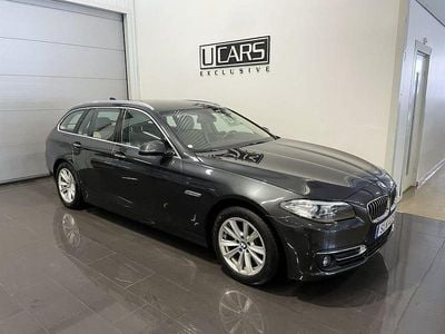 Begagnad BMW 520 Luxury Line 190 HK (139 kW) 2015 Grå Kombi