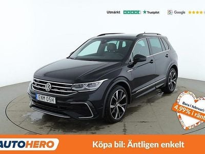 Svart Begagnad 2021 VW Tiguan R-line SUV | 305 000 kr (Lite dyr)