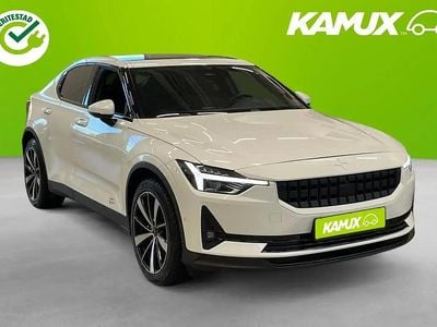 Vit Begagnad 2021 Polestar 2 Long Range Dual motor Halvkombi | 299 700 kr (Marknadspris)