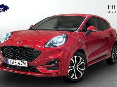 Röd Begagnad 2022 Ford Puma ST-Line SUV | 209 900 kr (Bra pris)