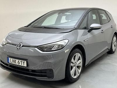 Begagnad VW ID.3 Pro Performance 150 kW (204 HK) 2021 Grå Halvkombi