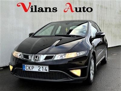Svart Begagnad 2010 Honda Civic Sport Halvkombi | 49 900 kr (Bra pris)