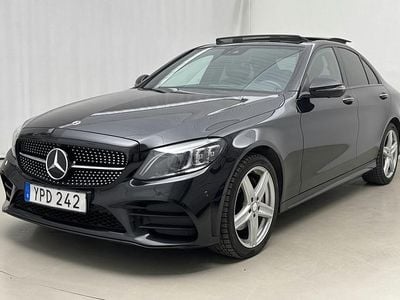 Svart Begagnad 2018 Mercedes C220 AMG line Sedan | 284 800 kr (Lite dyr)