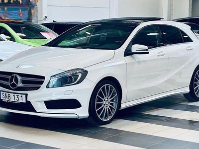 begagnad Mercedes A180 CDI 7G-AMG Sport 109hk-4000 Mil,Panorama