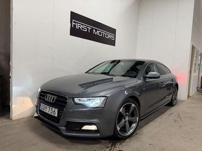 Grå Begagnad 2015 Audi A5 Sportback Sport Halvkombi | 189 700 kr (Lite dyr)