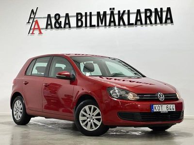 Röd Begagnad 2009 VW Golf VI Halvkombi | 69 900 kr (Lite dyr)