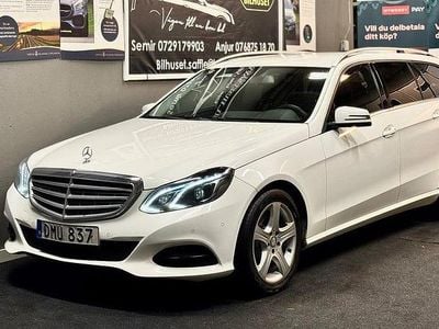 Vit Begagnad 2015 Mercedes E220 Classic Kombi | 144 900 kr (Lite dyr)