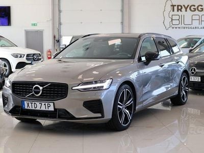 Grå Begagnad 2022 Volvo V60 R-Design Kombi | 419 000 kr (Lite dyr)