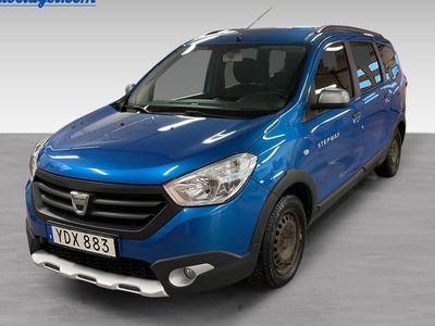 begagnad Dacia Lodgy Stepway 1,2 TCe 115 2016, Minibuss