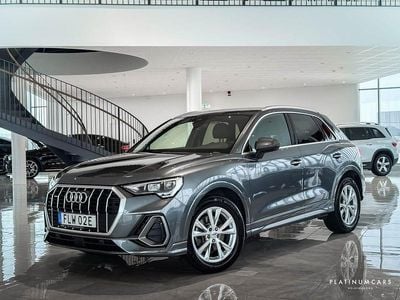 Grå Begagnad 2022 Audi Q3 S-Line SUV | 409 000 kr (Bra pris)