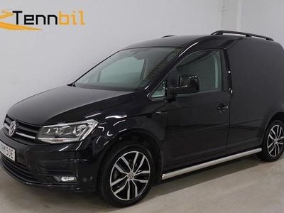 Svart Begagnad 2019 VW Caddy Edition Minibuss | 149 900 kr (Lite dyr)