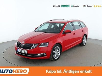 Begagnad Skoda Octavia Style 151 HK (111 kW) 2018 Röd Kombi