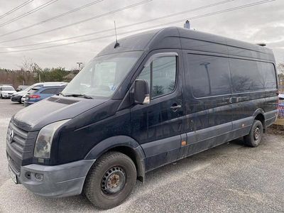 Svart Begagnad 2015 VW Crafter Van | 49 900 kr