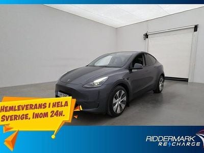 Grå Begagnad 2021 Tesla Model Y Long Range AWD SUV | 339 800 kr (Marknadspris)