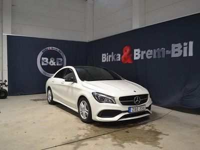 Begagnad Mercedes CLA200 AMG 156 HK (114 kW) 2017 Vit Sportkupé