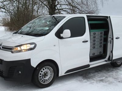 begagnad Citroën Jumpy Citroën 177 HDI Långt Skåp L3 med Verkstadsinredning 2018, Minibuss