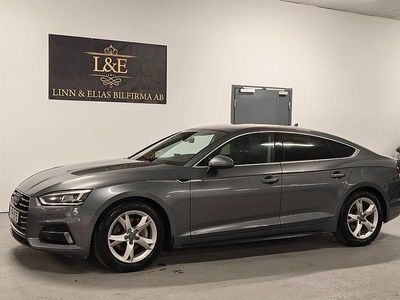Begagnad Audi A5 Sportback 190 HK (139 kW) 2017 Grå Halvkombi